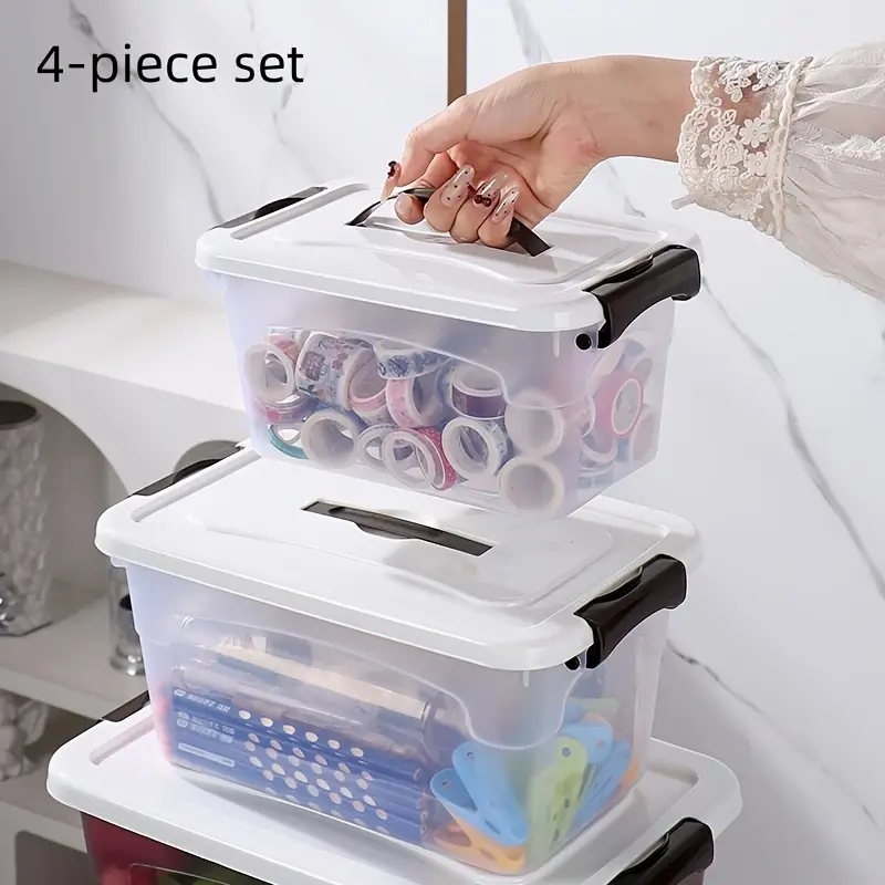 Creating a Smart and Organized Storage Setup with Plastic Bins with Risers